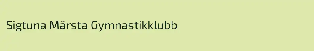 Sigtuna Märsta Gymnastikklubb